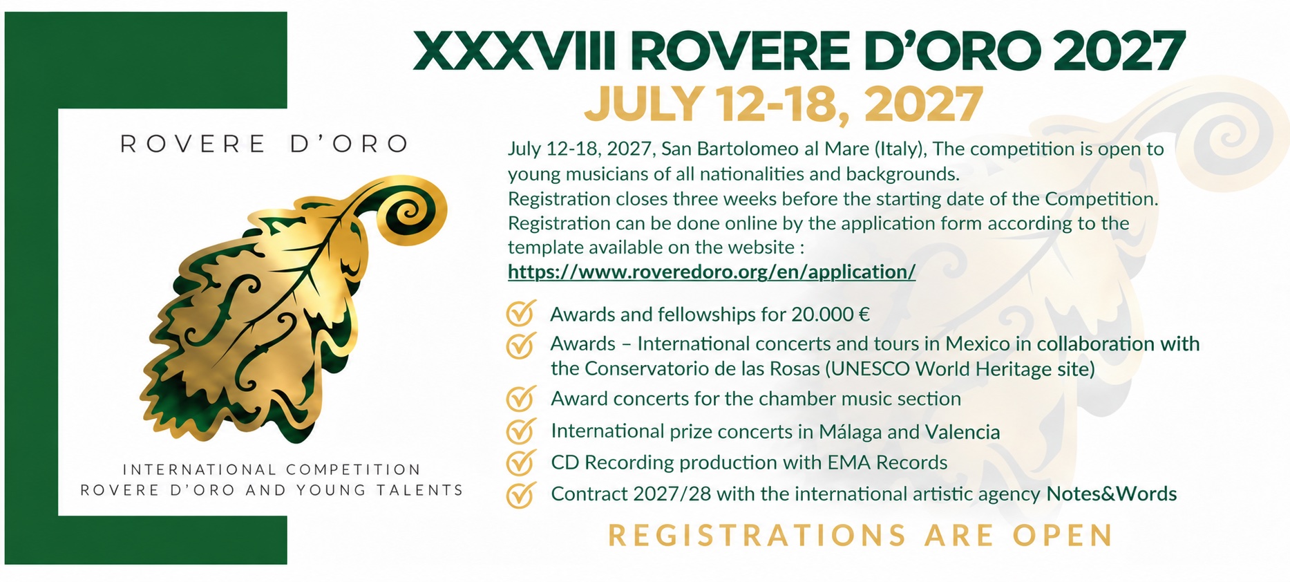 Banner Rovere 2027_ENG Banner Rovere 2027_ENG
