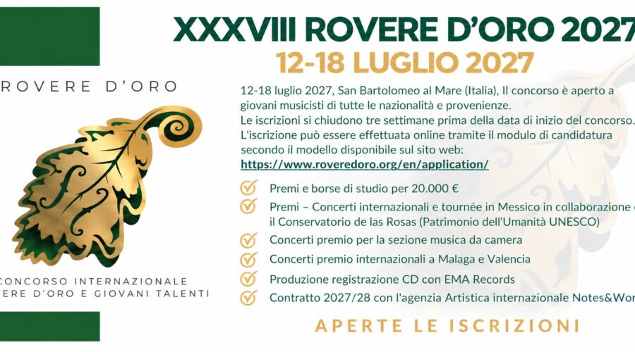 Banner Rovere 2027_ITA Banner Rovere 2027_ITA